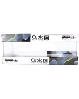 Blau Cubic Aquascaping 45 x 24 x 16 cm (17L) Ultra-Clear