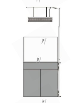 Ada Solar RGB Arm Stand 60x30cm