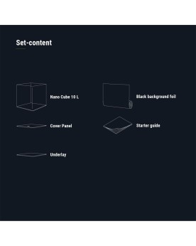 Nanocube Dennerle 10L (cuve nue) La Livraison des Aquariums est Gar...