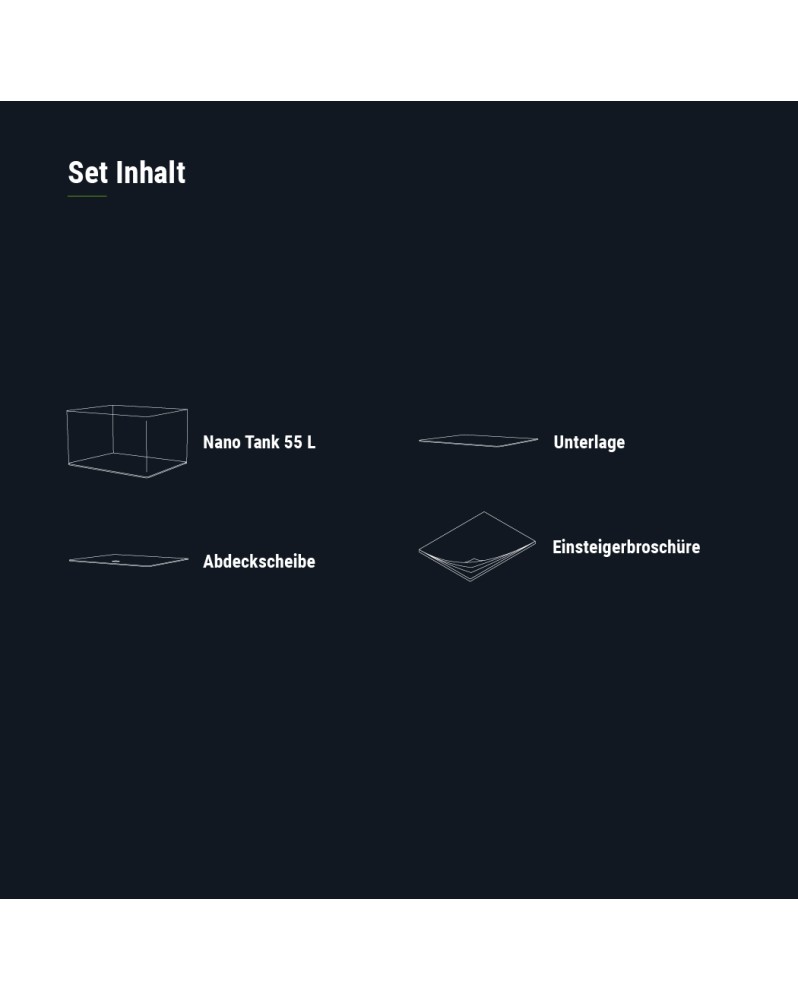 Scaper's Tank Dennerle 55L **NEW** (cuve nue)  La Livraison des Aqu...