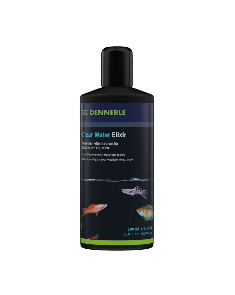 Dennerle Clear water Elixier 500ml Pour une amélioration rapide et ... Dennerle Clear water Elixier 500ml Pour une amélioration rapide et ...