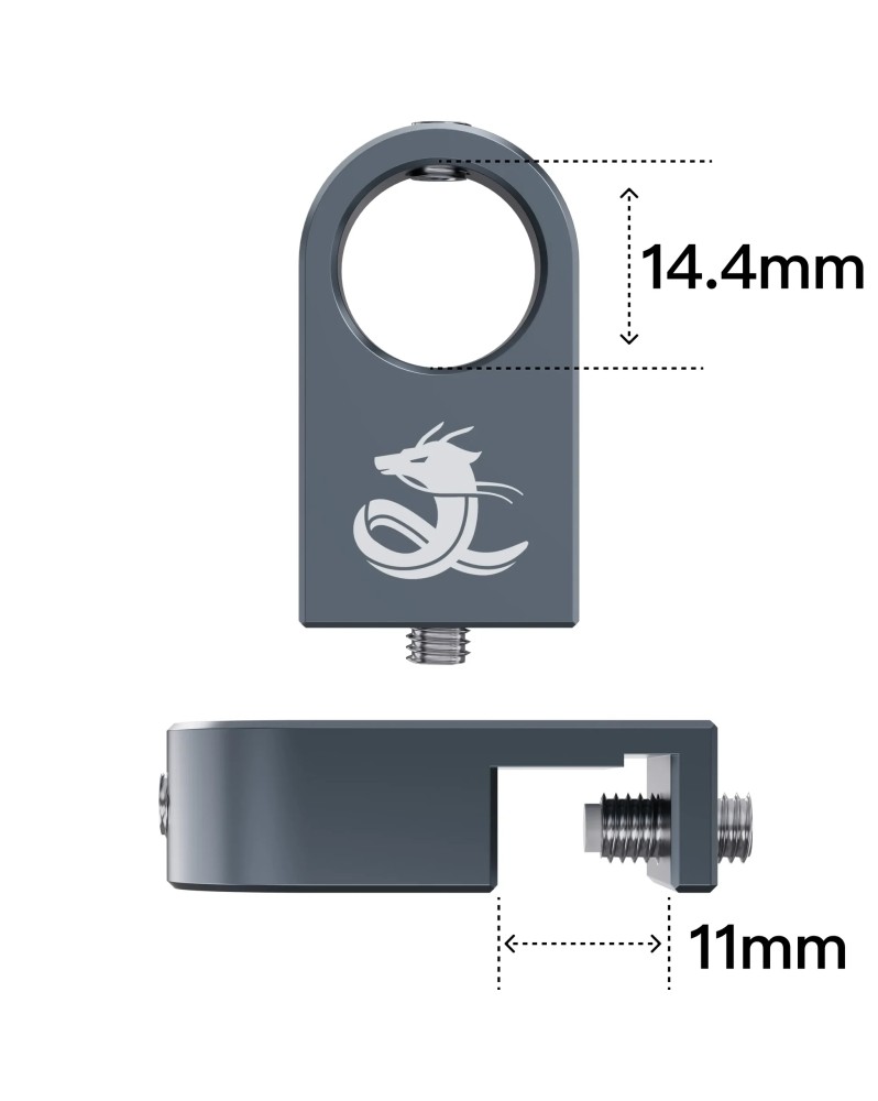 Chihiros Metal Pipe Clamp M - 13mm Support en Inox destiné aux pipe... Chihiros Metal Pipe Clamp M - 13mm Support en Inox destiné aux pipe...