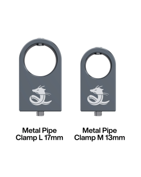 Chihiros Metal Pipe Clamp L - 17mm Support en Inox destiné aux pipe...