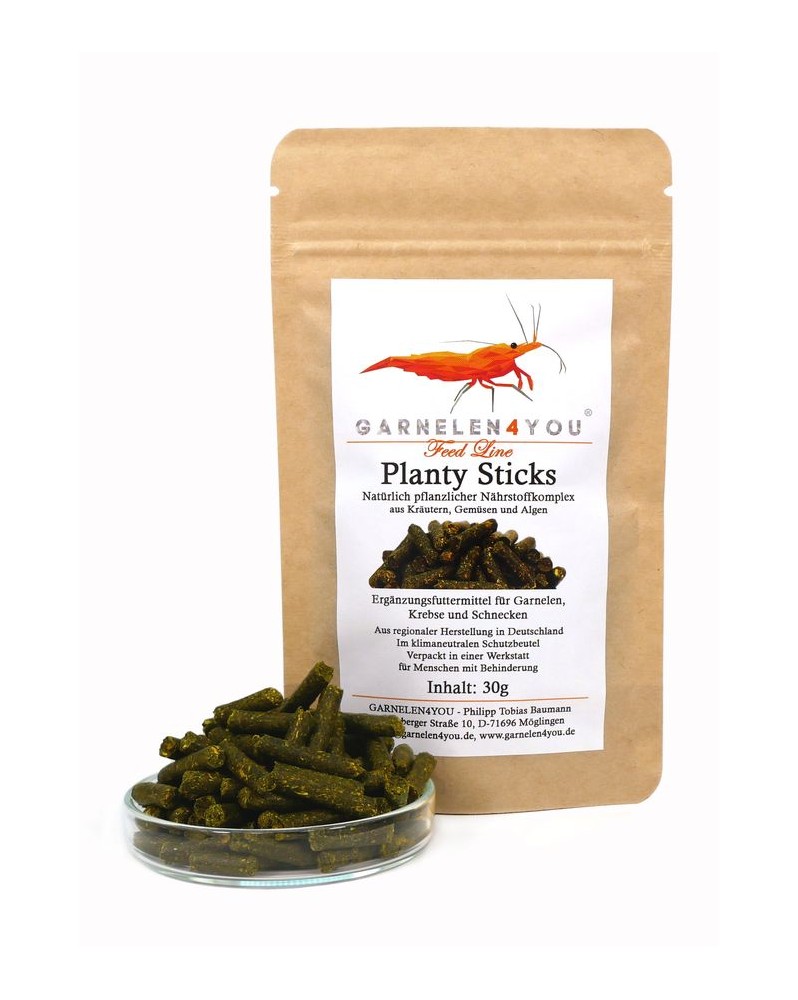 Garnelen4You Planty Stick - 30g GARNELEN4YOU® Planty Sticks 30 gNut... Garnelen4You Planty Stick - 30g GARNELEN4YOU® Planty Sticks 30 gNut...