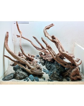 Hardscape Sur Photo - HS7 Composition à base de racines Black Slim ...