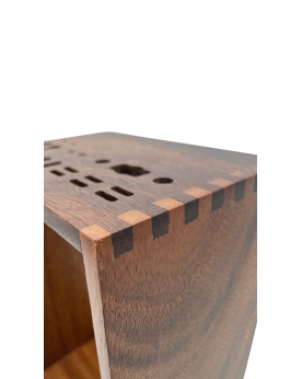 Aquapro - Walnut Tool Holder W-26 Support haut de gamme en bois, pe...