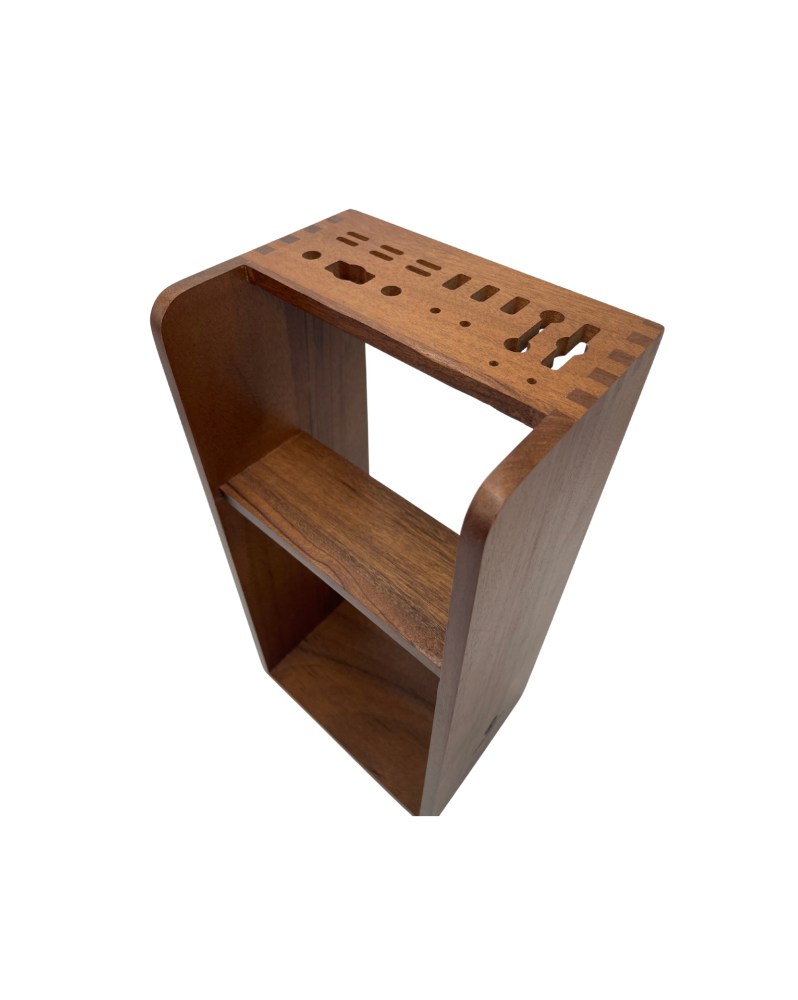 Aquapro - Walnut Tool Holder W-36 Support haut de gamme en bois, pe... Aquapro - Walnut Tool Holder W-36 Support haut de gamme en bois, pe...