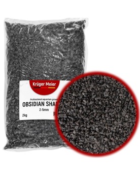 Sable Obsidian Shadow - 2-5mm - 2kg Gravier naturel noir OBSIDIAN S...