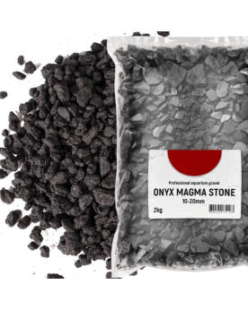 Black Lava Onyx Magma 10-20mm - 2kg Les pierres de magma Onyx 10-20...