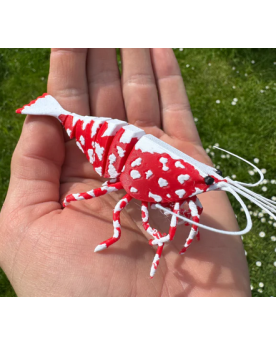 SHRIMPYS - Snowflakes Red Vous cherchez un superbe élément décorati...