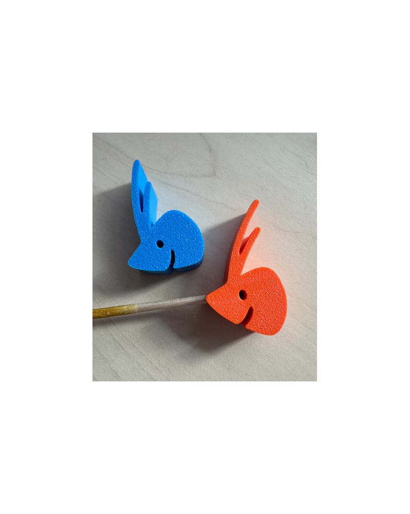 SHRIMPYS - Support à Lollies Jaune Porte Lollies en forme de crevet... SHRIMPYS - Support à Lollies Jaune Porte Lollies en forme de crevet...