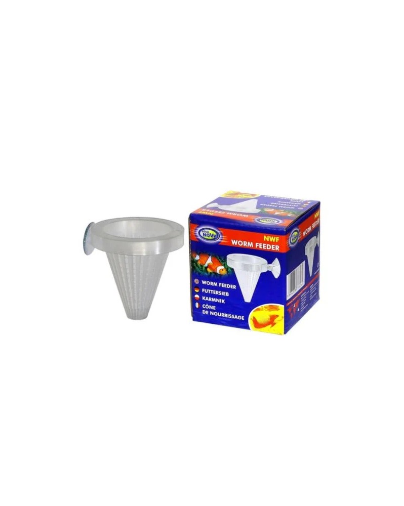 Aquanova - Plastic Feeder Cône flottant double fonction : pour vers... Aquanova - Plastic Feeder Cône flottant double fonction : pour vers...
