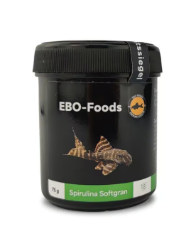 Ebo-Foods - Spirulina Softgran - 0.9-1.4mm - 75g EBO Spirulina Soft...