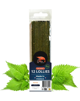 Gioia Shrimp - 12 Lollies Ortie Bio Lollies Orties BIO. Paquet de 1...