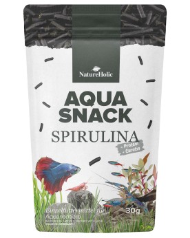 NaturHolic - Aqua Snack - Spirulina Sticks - 30g Les bâtonnets de s...