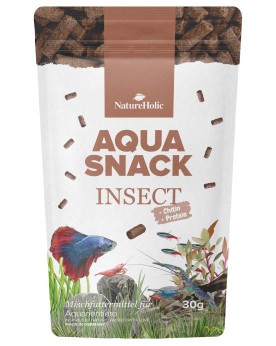 NaturHolic - Aqua Snack - Insect Sticks - 30g Ces bâtonnets d'insec...
