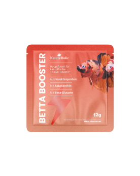 NatureHolic Betta Booster - granulés 1 mm, couleurs intenses