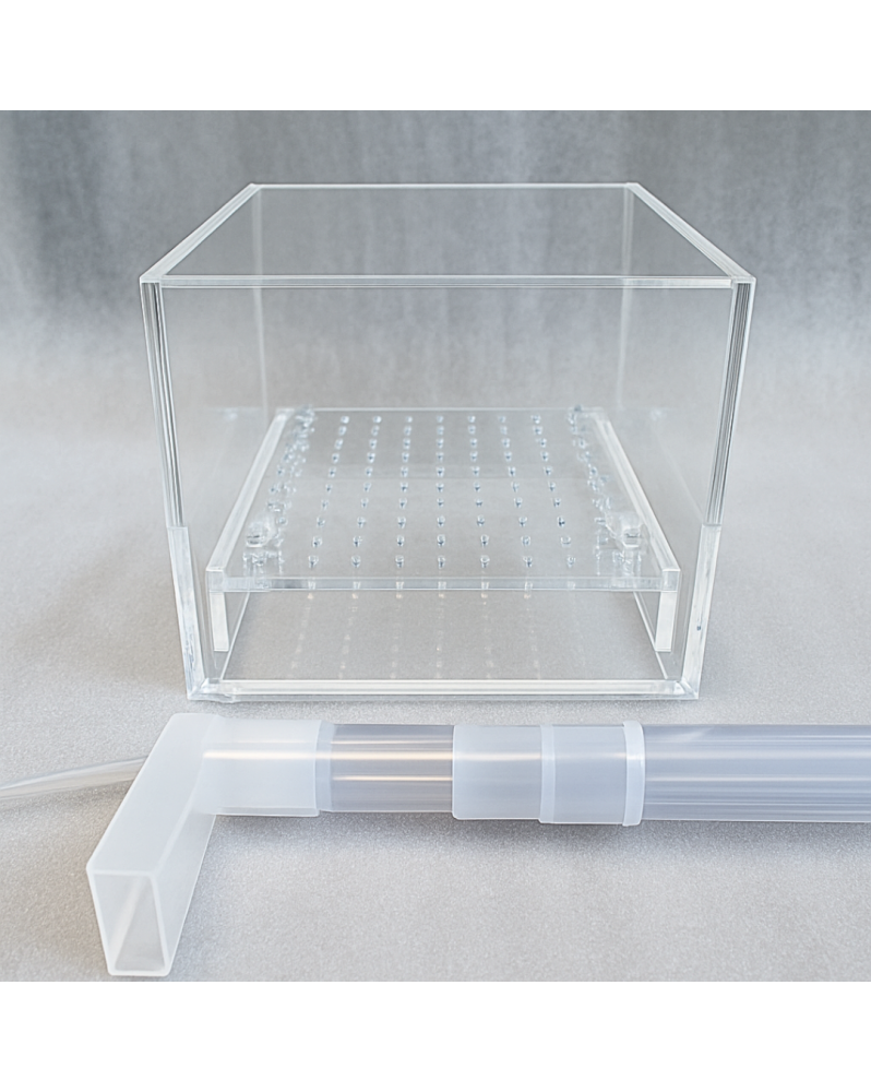 Aqua Elevage - Box de Filtration UGF Carré 12x12x10cm  Aqua Elevage...