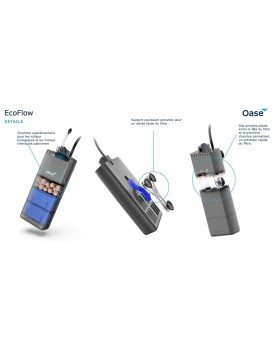 Oase - Ecoflow 200 L’EcoFlow 200 est un filtre interne élégant et p...