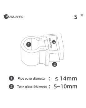Aquapro - Mini Separable Pipe Holder S Supports de cannes Aquapro e...