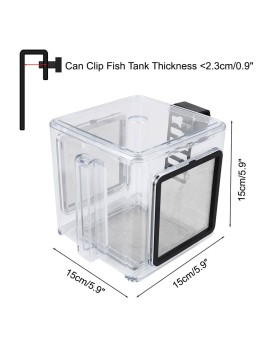 Box de Sélection Crevettes/Poissons Acrylic - 15x15x15cm       Box ...