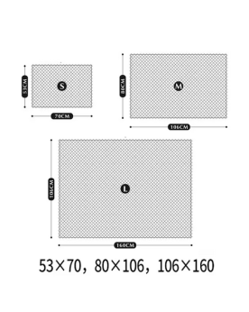 Anti Jump Net - Kit S (Max 53x70cm) Filet de protection, anti saut,...