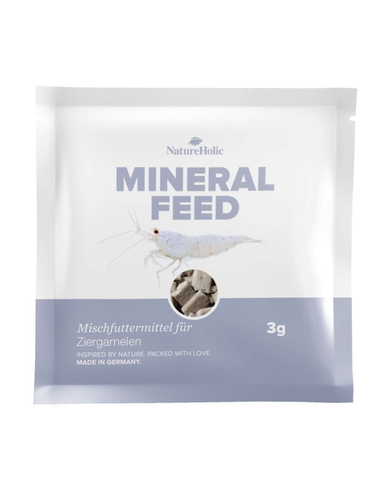 NaturHolic - Echantillon MineralFeed 3g Echantillon - 3g Les crevet...