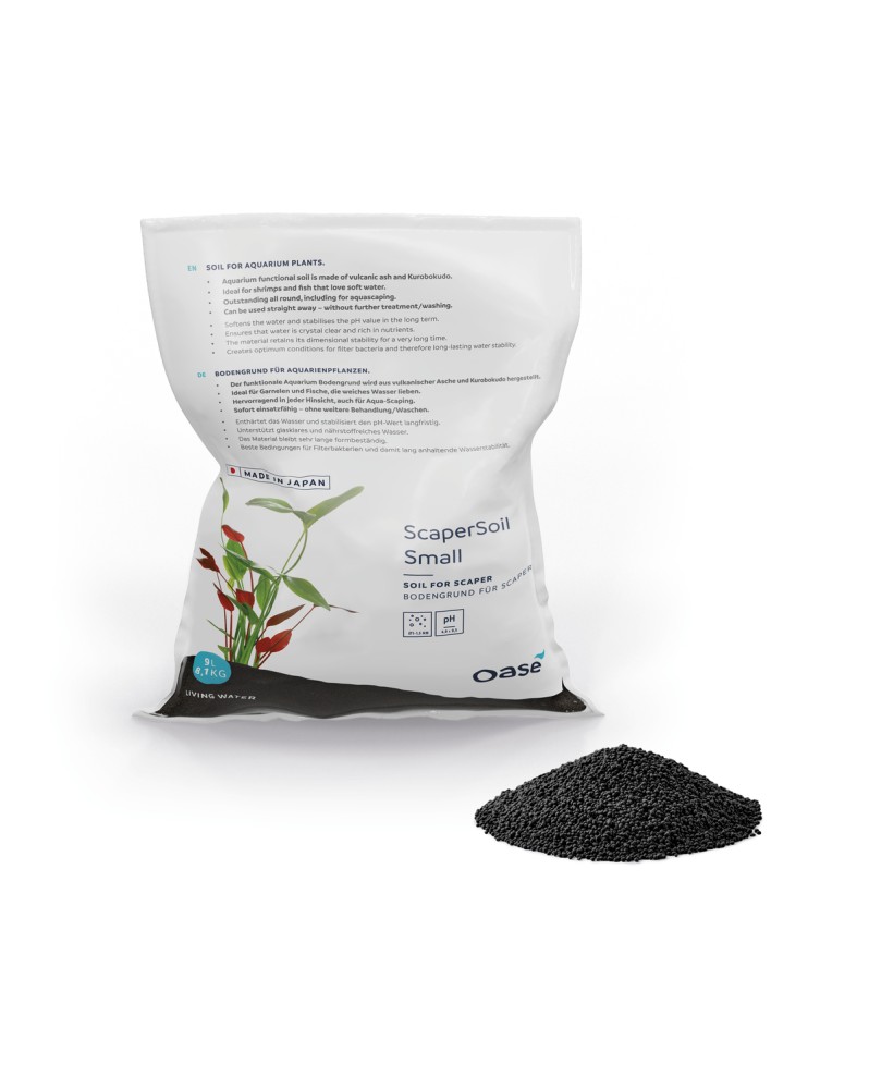 Oase - Scaperline Soil Small 9L Noir ScaperLine Soil Small 9 L – No... Oase - Scaperline Soil Small 9L Noir ScaperLine Soil Small 9 L – No...