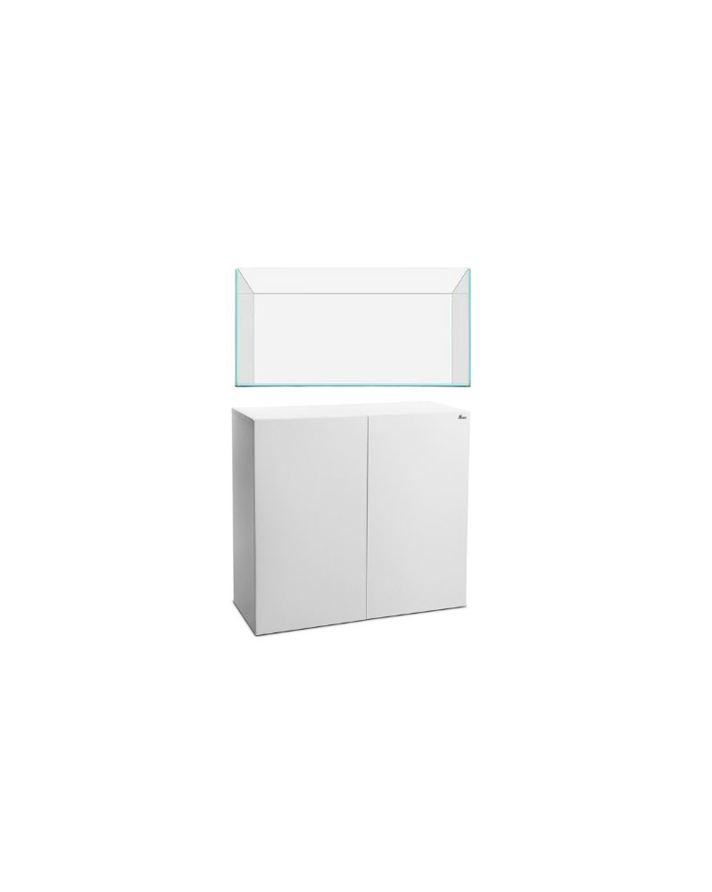 Offre Spéciale - Kit Meuble Blanc + Aquarium Ultra Clear - 90x45cm ... Offre Spéciale - Kit Meuble Blanc + Aquarium Ultra Clear - 90x45cm ...