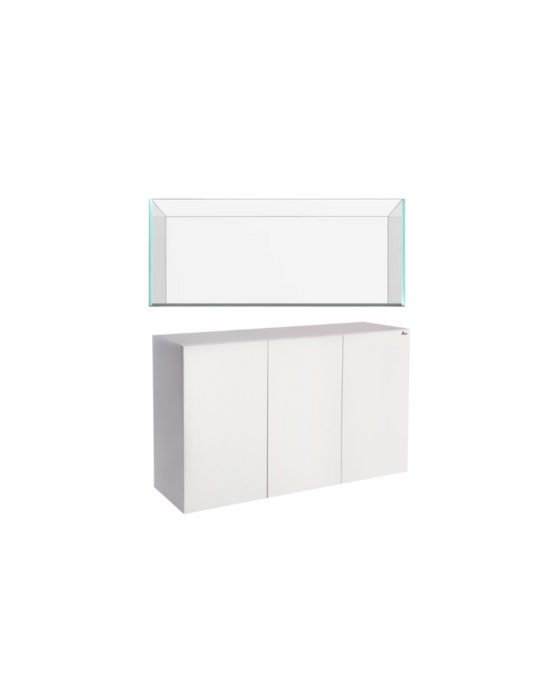 Offre Spéciale - Kit Meuble Blanc + Aquarium Ultra Clear - 120x50cm... Offre Spéciale - Kit Meuble Blanc + Aquarium Ultra Clear - 120x50cm...