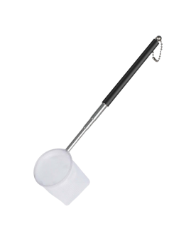 Aquapro Epuisette 3D Retractable Ronde Manche Noir  Epuisette rétra...