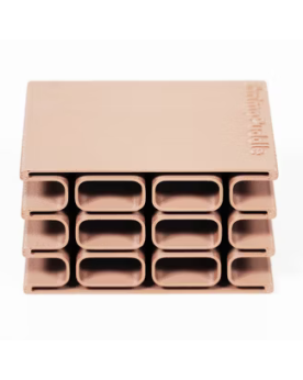 ShrimpPuddle - Pyramide à Crevettes - 10 Tubes Plats Pyramide à cre...