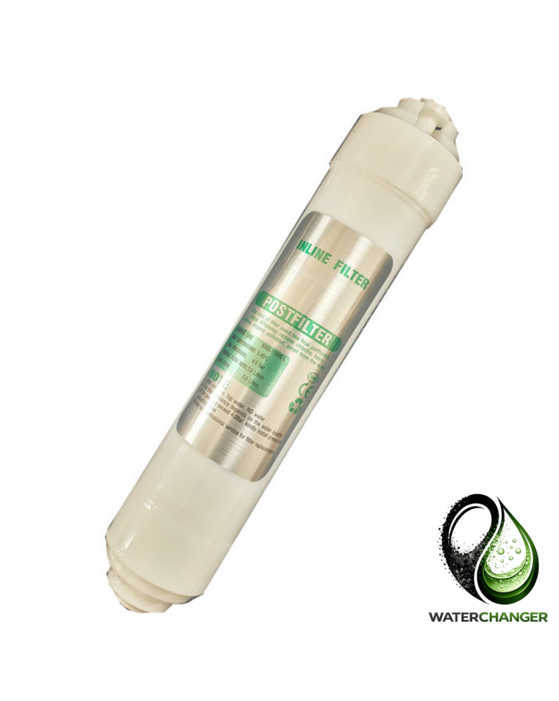 Cartouche post-filtration charbon actif pour eau