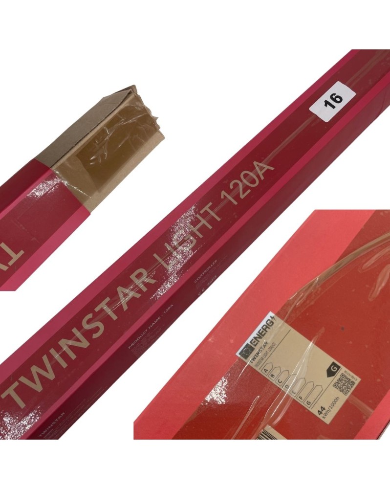 Retour client, carton abime, LED en bon etat, fonctionnelle