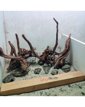 Hardscape Sur Photo HS8 Noir Slim Wood et Truly Stones