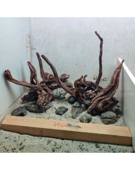 Hardscape Sur Photo HS8 Noir Slim Wood et Truly Stones