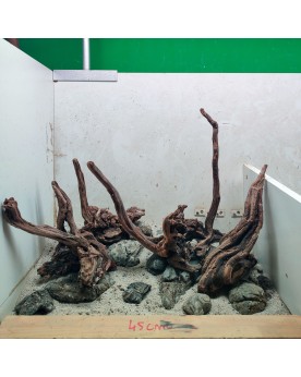 Hardscape Sur Photo HS8 Noir Slim Wood et Truly Stones