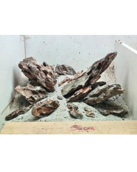 Hardscape HS10 Reserve - Ohko stones, base 40x25 cm
