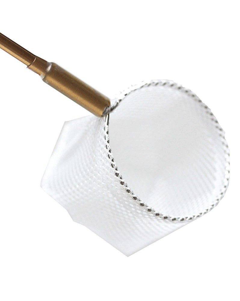 Epuisette selection manche dore filet a mailles epaises