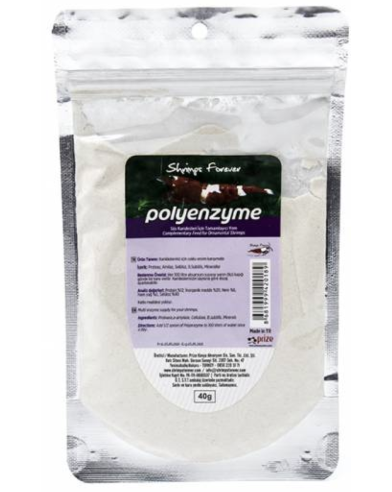 Shrimps Forever Polyenzyme pour crevettes Caridina Neocaridina