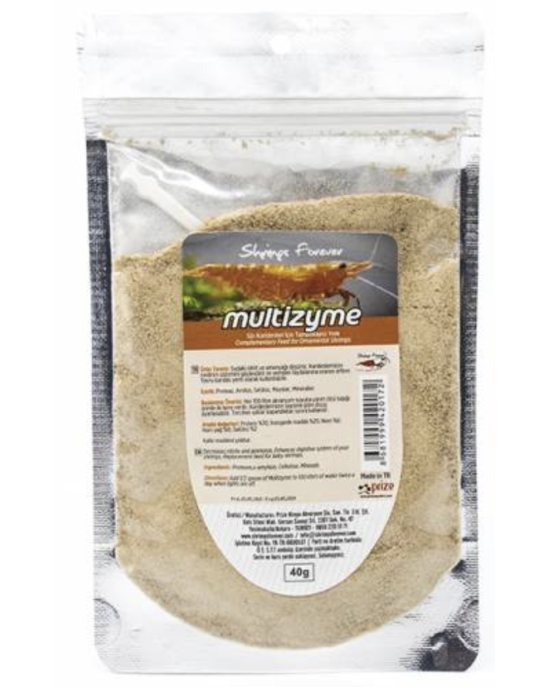 Shrimps Forever Multizyme pour crevettes Caridina Neocaridina