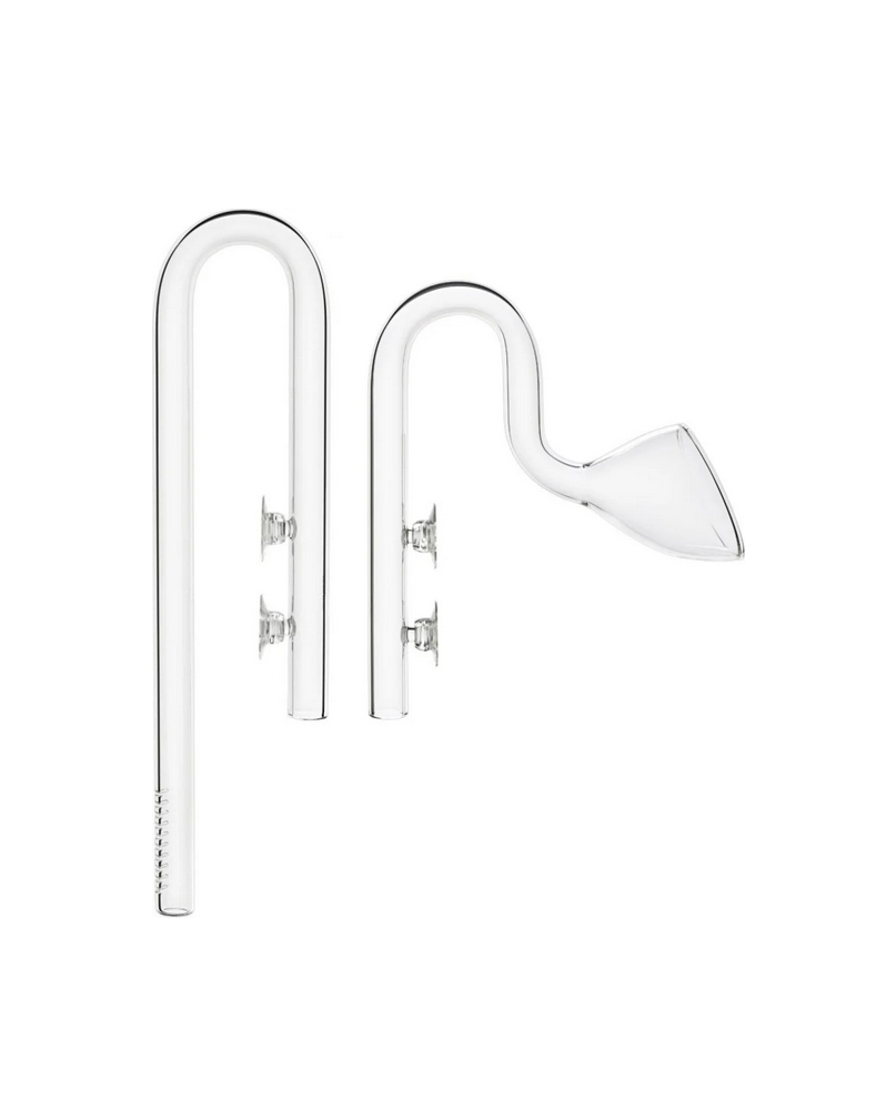 Lily Pipe en verre pour aquascaping, discret dans aquarium