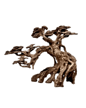 Bonsai arbre decor aquarium 50x39x23cm ceramique realiste