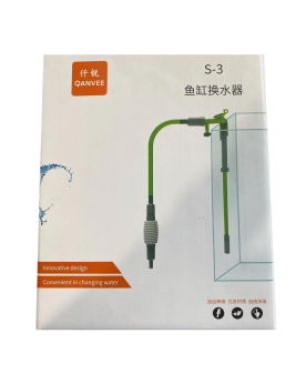 Qanvee Water Exchanger S3 - siphon et nettoyeur de gravier