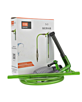 Qanvee Water Exchanger S3 - siphon et nettoyeur de gravier