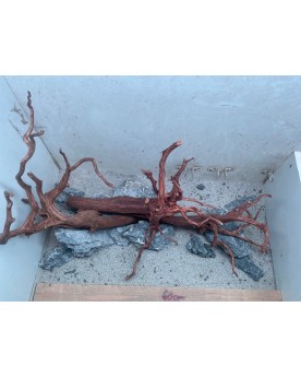 Hardscape HS10 reserve - dark snake wood et seiryu stones
