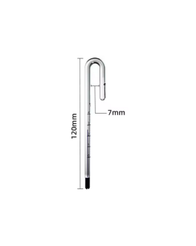 Thermometre suspendu AquaPro Hang On S 12 cm vitre 6 mm