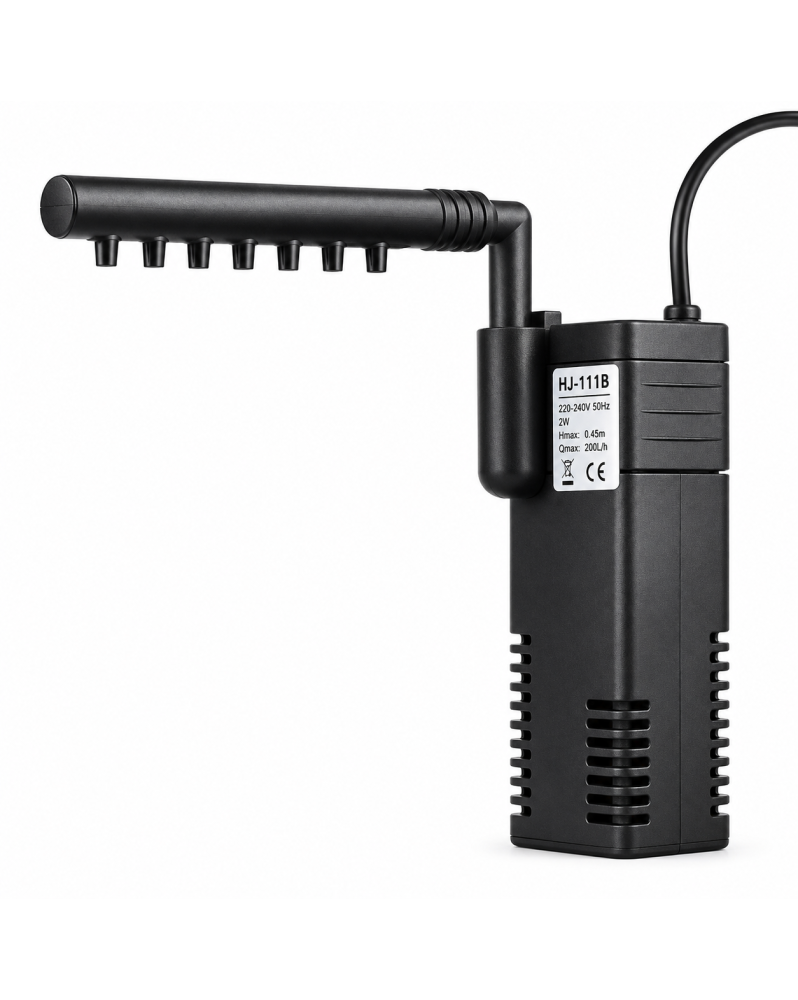 Sunsun HJ-111B Filtre interne 200 L/h pour 30 L aquarium