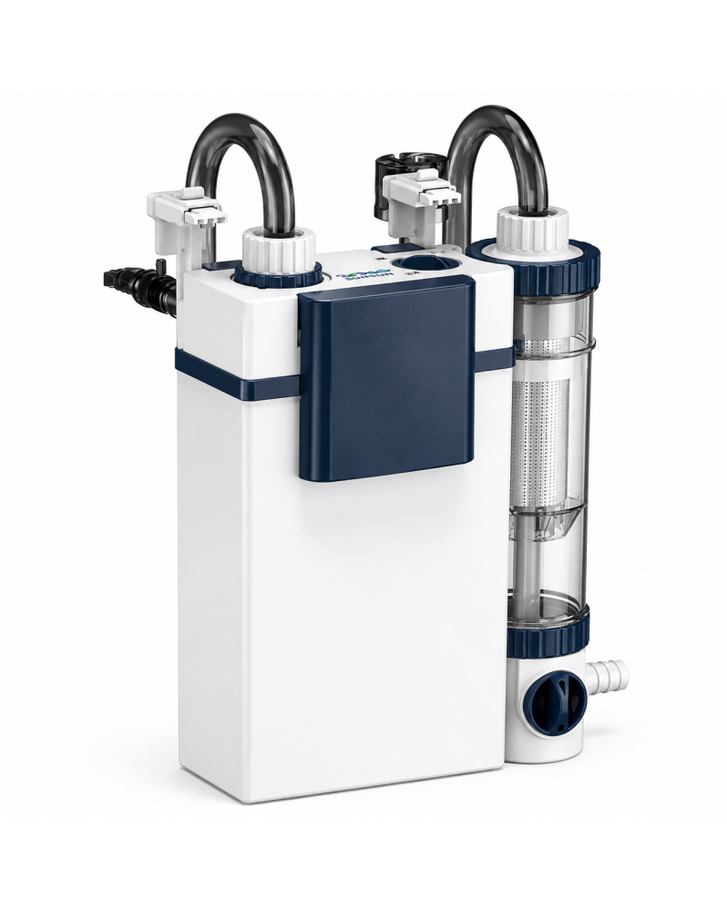 Filtre hang-on SunSun YBF-500 500L/h 6W skimmer surface séparateur déchets aquarium