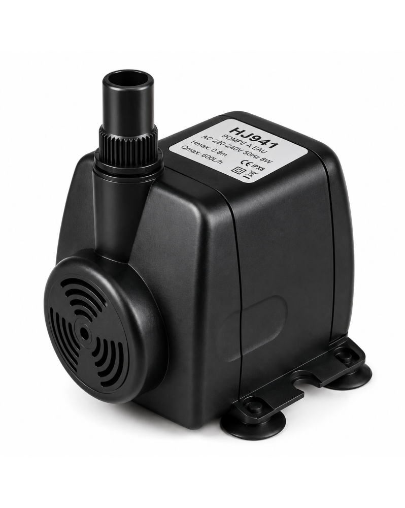 Sunsun Pompe de Remontee HJ-941 800 L/h 12W pour aquariums 150L